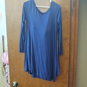 2 dress navy and burgundy